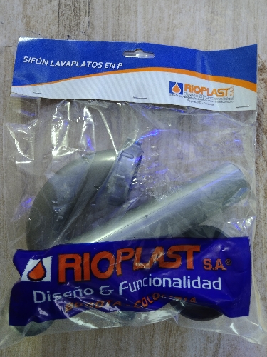 Sifon lavaplatos en P rioplast