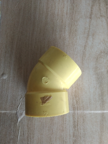 Semicodo sanitario 4"
