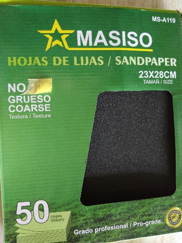 Hoja lija N' 220 Masiso