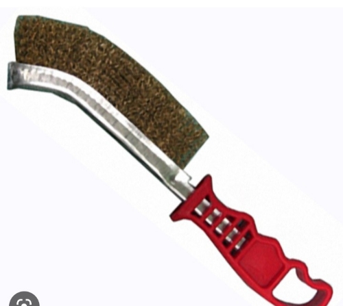 Cepillo bronce rojo