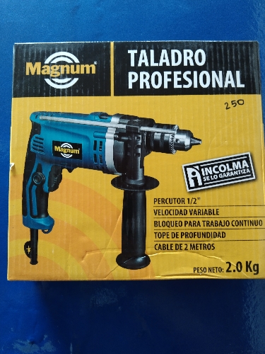 Taladro profecional 1/2" 600w