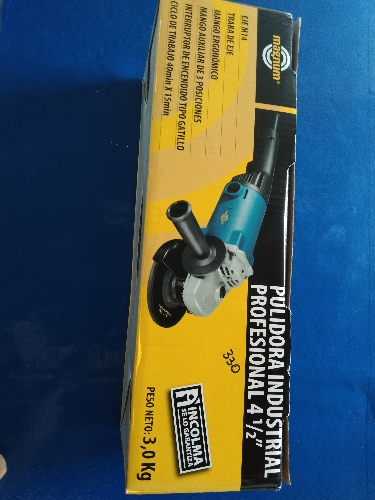 Pulidora industrial 4.5 Magnum