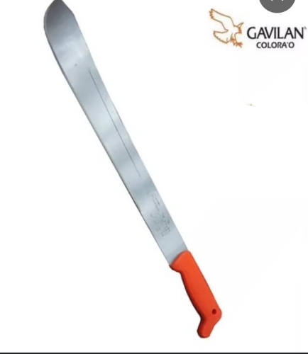 Machete rula niquelada #24