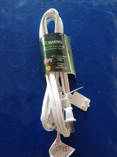 Extención blanca 3mtr