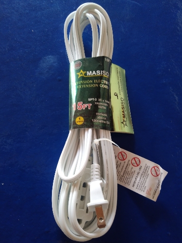 Extensión blanca 5 mtr