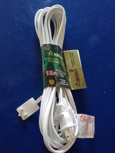 Extensión blanca 6 mtr