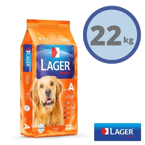 Alimento Lager Adulto 22 kg