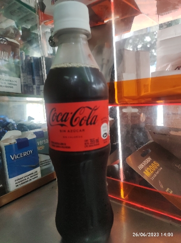 Coca Cola Bombita Sin Azúcar