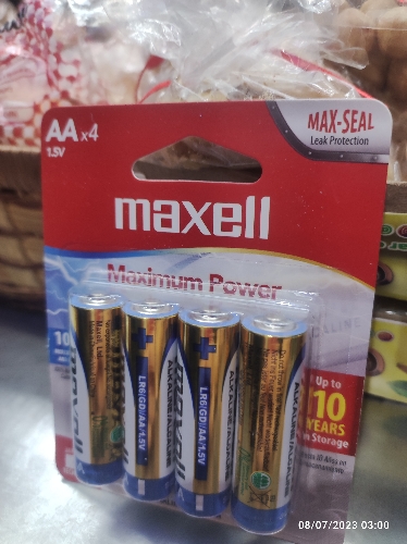 Pilas Doble A Maxell