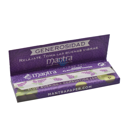 Papelillos mantra uva 1 1/4
