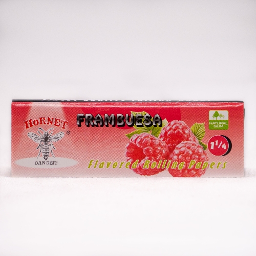 Papelillos hornet frambuesa 1 1/4