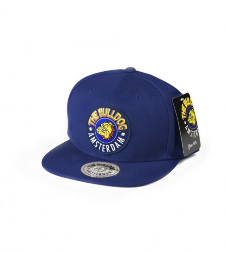 JOCKEY SNAP THE BULLDOG AMSTERDAM NEGRO CON DISEÑO LOGO BORDADO