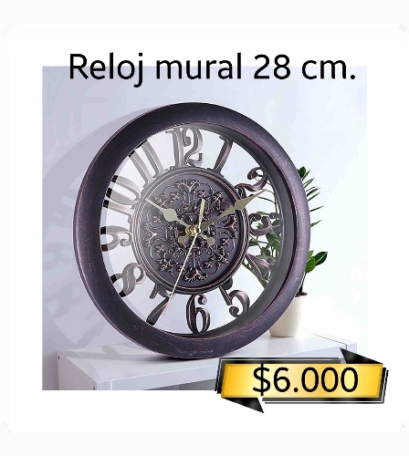 Reloj 28 cm.