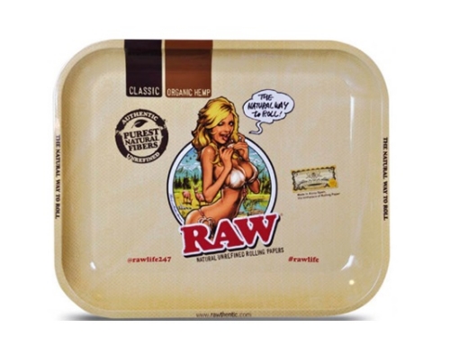 BANDEJA METALICA RAW GIRL GRANDE