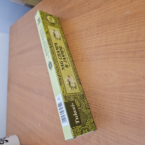 Incienso caja cuadrada tulasi nag champa y jazmin