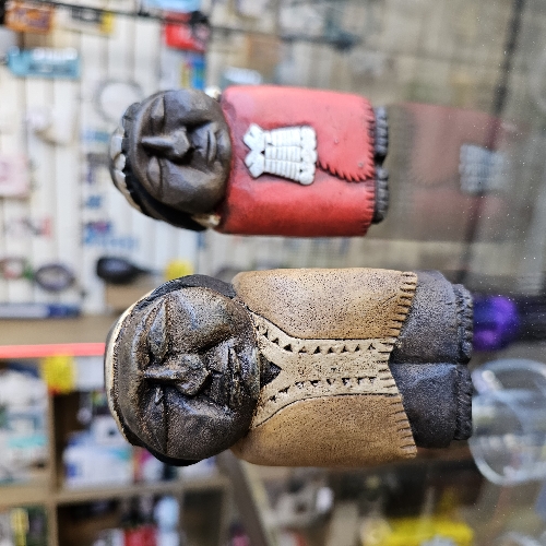 Figura mapuche piedra