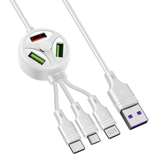 Cable usb múltiple pulpo