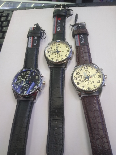 Relojes cuero con fecha cafuer