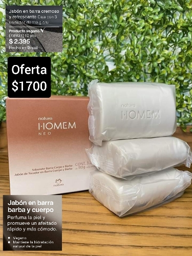 homen neo jabon en barra x3