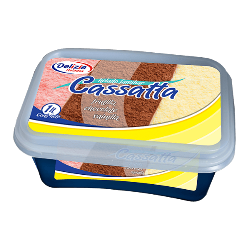 Cassatta Trisabor 850ml.