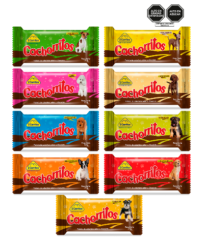 Choc. Cachorritos 10 g.