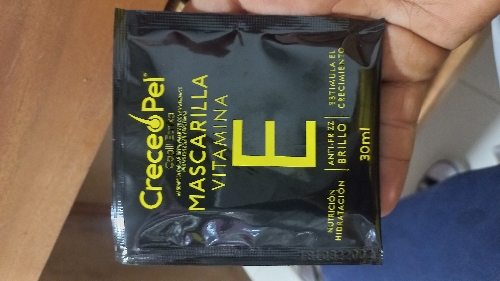 Mascarilla vitamina E crecepel