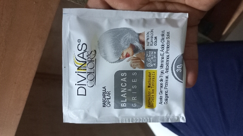 Mascarilla divinas blancas y grises crecepel