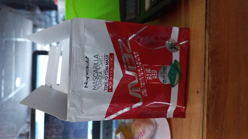 Naprolab Mascarilla vivaz rojo