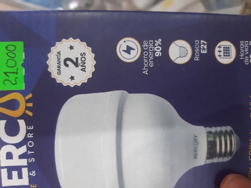 BOMBILLO LED 30W. LUZ CALIDA