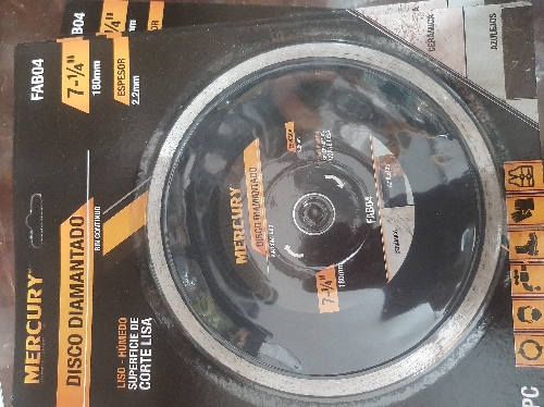 DISCO 7-1/4. DIAMANTADO CONTINUO