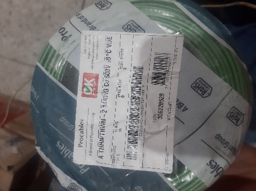 ALAMBRE 14 AWG VERDE X MT