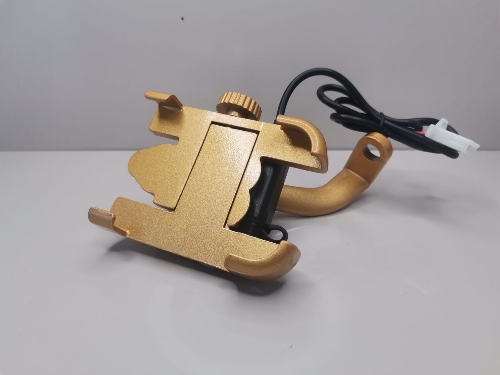 Soporte de telefono con cargador - retrovisor