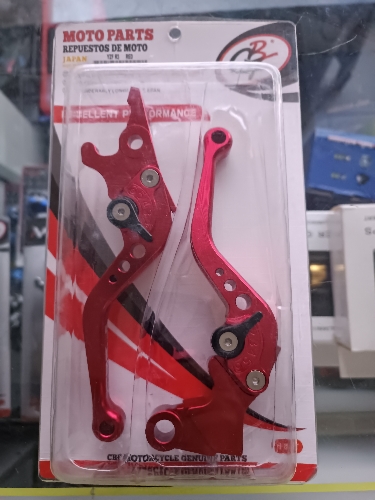 Manillas regulables Yamaha R3 Roja