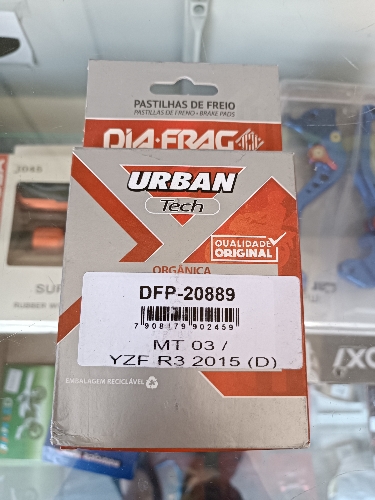 Pastillas delanteras R3 / Mt03 Yamaha Urban