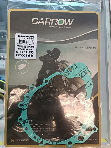 Empaque de estator Gixxer150 Darrow