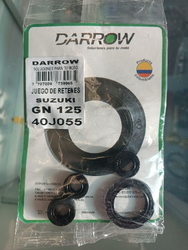 Kit de retenes Gn125 Darrow
