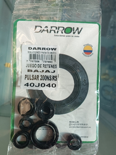 Kit de retenes Pulsar Ns200 Darrow