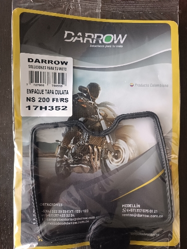 Empaque de tapa válvula Ns200 FI Darrow