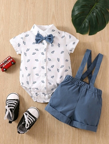 Conjunto tirantes Pinguinos