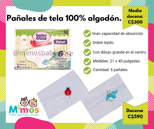 Pañal Bebe Crece muñeco grande