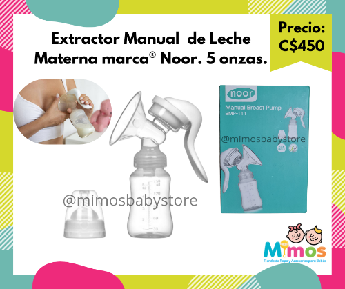 Extractor de leche Manual