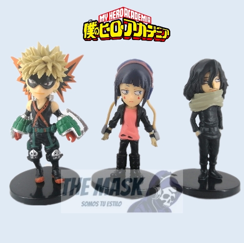 Colección x 3 - Bakugo, Kyoka Jiro y Izawa -  Boku no hero -  8 cm - 101156