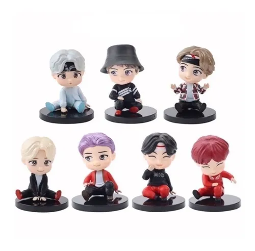 Figura BTS x unidad - tipo Nendoroid - 100426