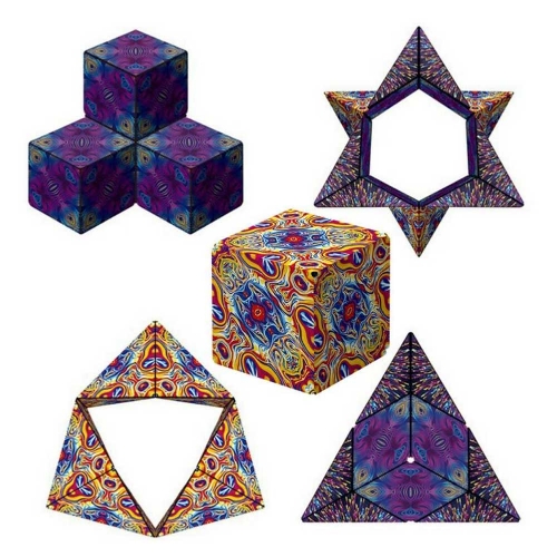 Cubo magico - formas anti estrés - 100521