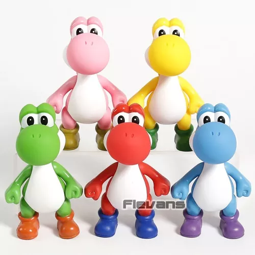 figura - Yoshi x unidad - Mario Bros - 12 cm altura - 101246