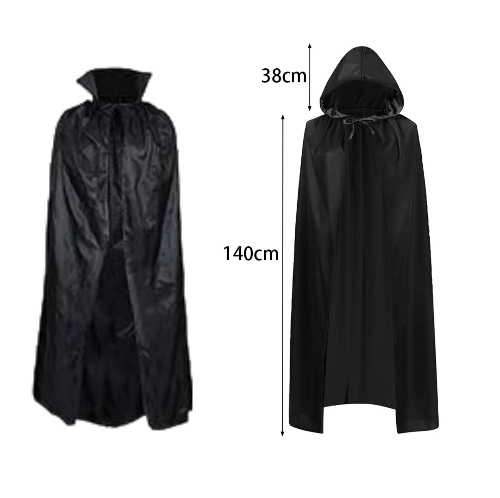 Capa negra - Dracula o con capota