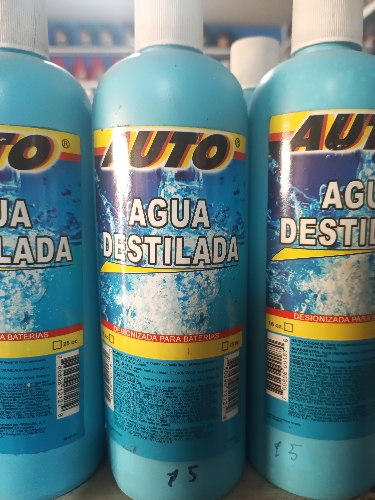 AUTO AGUA DESTILADA PARA BATERÍA