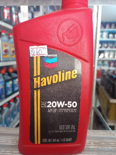HAVOLINE LITRO 20W50