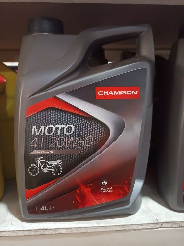 CHAMPION 20W50 MOTO 4T GALON