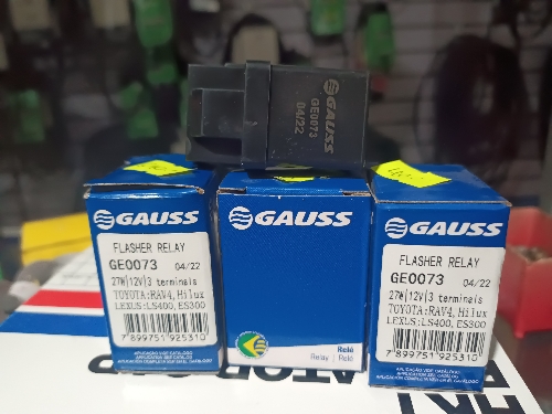 FLASHER  GAUSS GE0073  3 TERMINALES 27W/12V/3